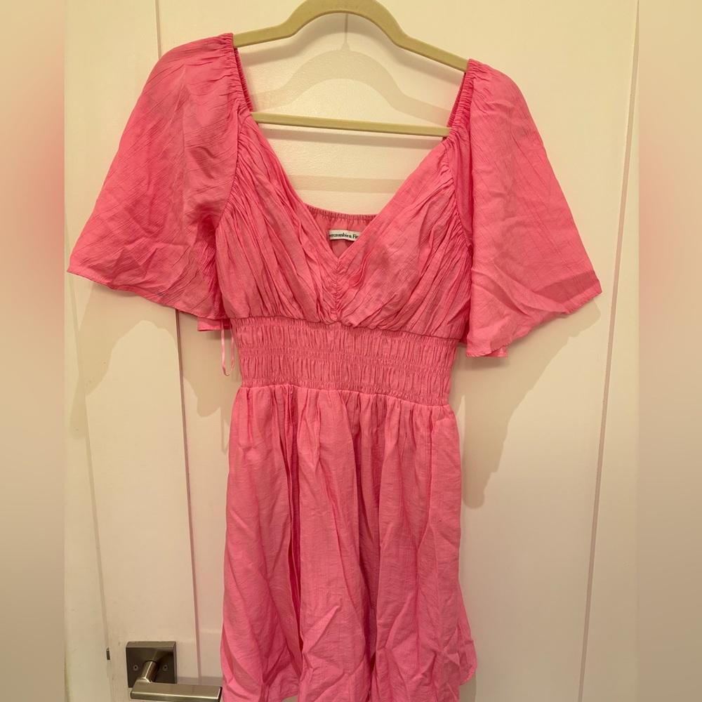 Abercrombie & Fitch pink sundress